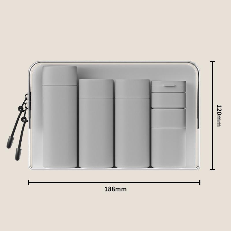 5Pcs Multi-Color Hydrating Makeup Dispenser Bottles, Portable Refillable Squeezable Empty Bottles for Lotions & Shampoos