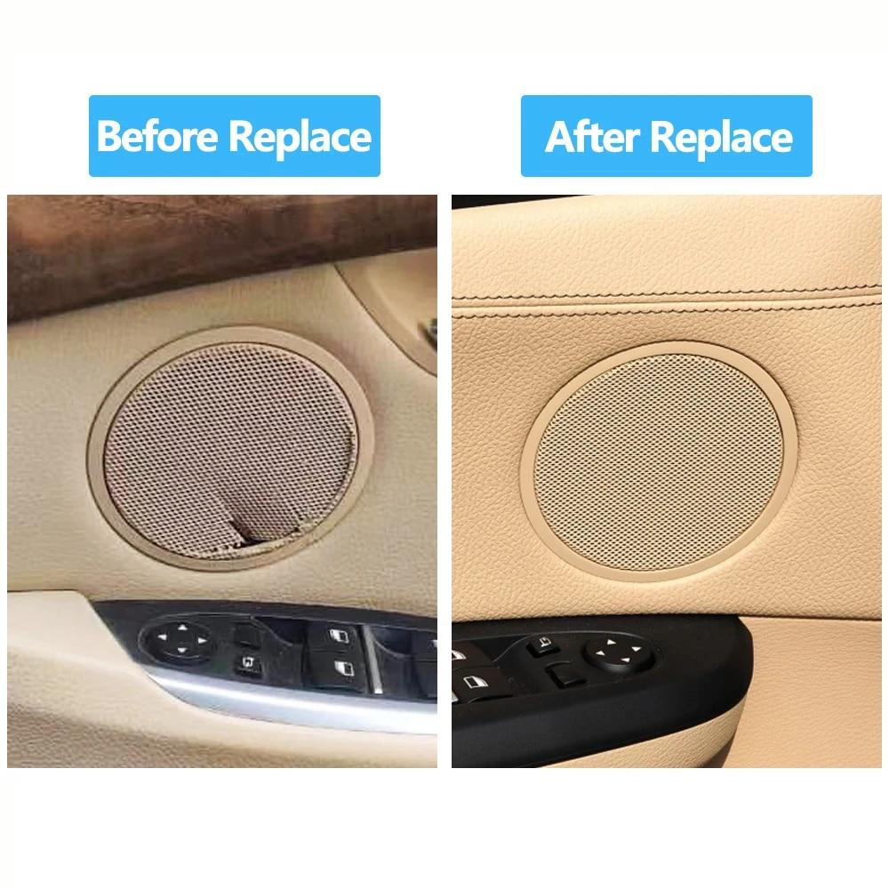 LHD RHD Interiér Přední Zadní Woofer Horn Zvuk Reproduktor Kryt Náhrada Pro BMW X5 X6 X3 X4 5GT E70 E71 E72 F25 F26 F07