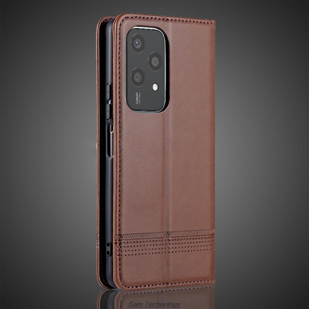 Deluxe Magnetic Adsorption Leather Fitted Case for Huawei Honor 200 Lite 200lite Flip Cover Protective Case Capa Fundas Coque