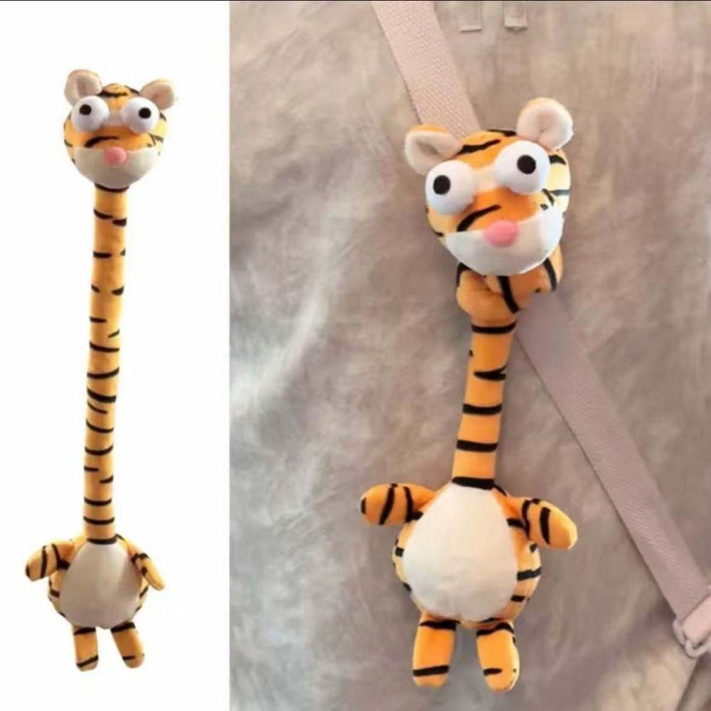 Cute Style Rabbit Bag Pendant Funny Design Horse Plush Pendant  Backpack Accessory