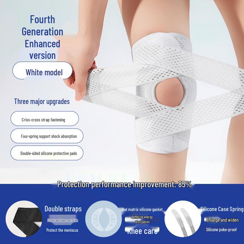 Genunchieră profesională pentru leziuni de menisc și patelă - Protector articular pentru sporturi în aer liber