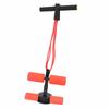 Sit Up Assistant Device Red Powerful Suction Cup Iron Foam Situp Bar for Abdominal Hip Back