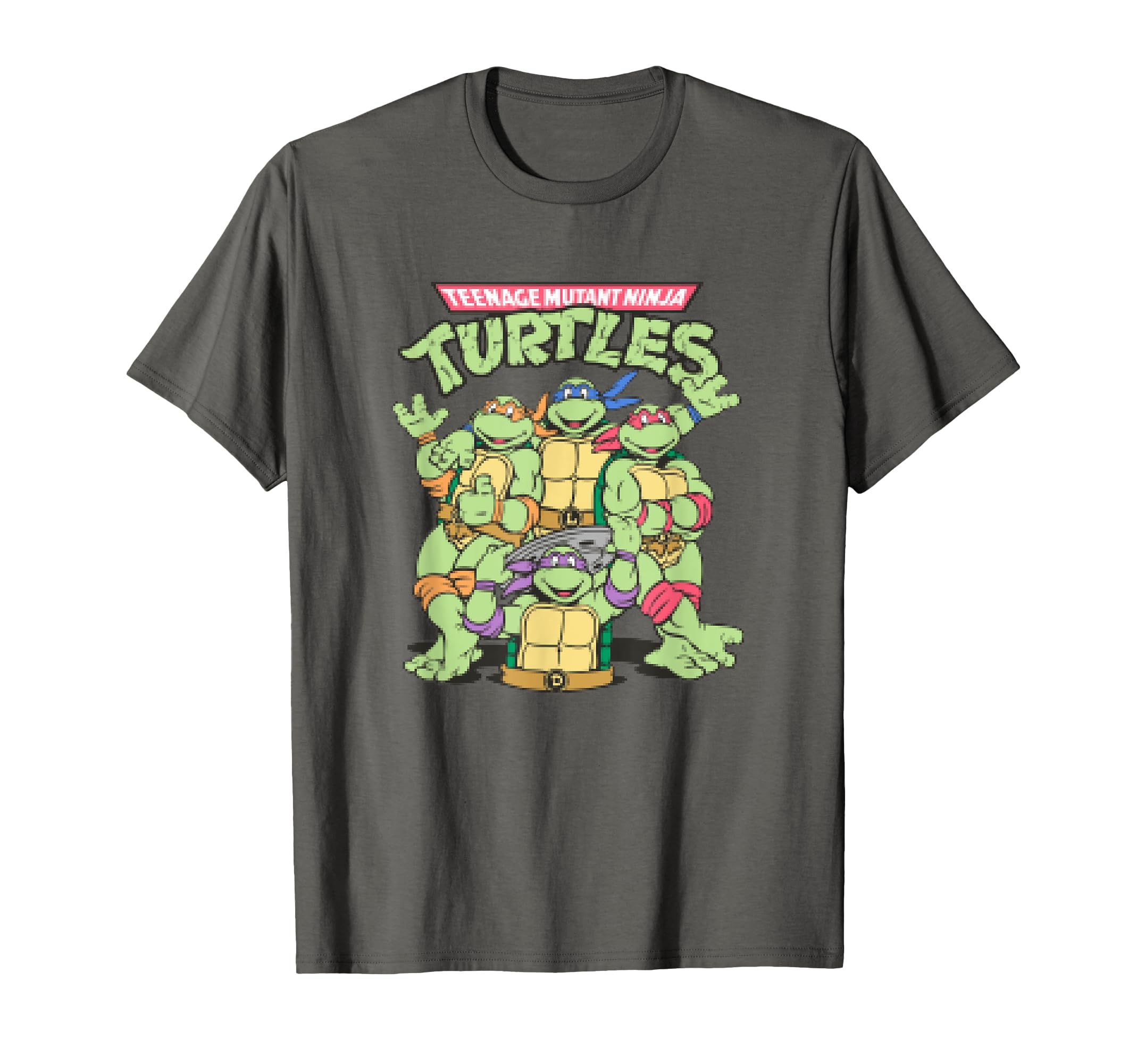 

Teenage Mutant Ninja Turtles Group Shot Classic Vintage T-Shirt