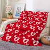 Fashion Brand Tous-s Cute B-bear Blanket Warm And Soft Suitable For Bedroom Living Room Sofa Bed Office Travel Camping