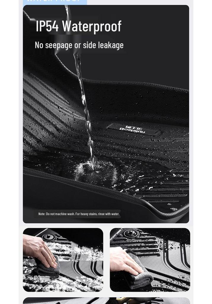Premium TPE Floor Mats for 2011-2026 Volkswagen Passat/PRO New Energy - Semi-Enclosed Design