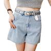 Fashion Adult Rhinestone Belt for Dress Sequins Waist Belt Locomotive Style Belt