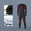 Unisex Snabb-torkande Termiskt Baslager Set för Skidåkning: Fukttransporterande, Svettabsorberande Kompressionsunderkläder för Höst och Vinter