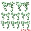 10 /26pcs Wholesale Fresh Letter Embroidery Patch Diy Floral Heart Bow Iron On Patches For Clothes Jackets Backpack Sew Stickers 