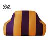 Kiss Lock Clutch Purse Woven Striped for Woman, Large Capacity Cosmetic Pouch, Portable Knit Dumpling Bag, Handbag Evening, Party Toiletry Bag