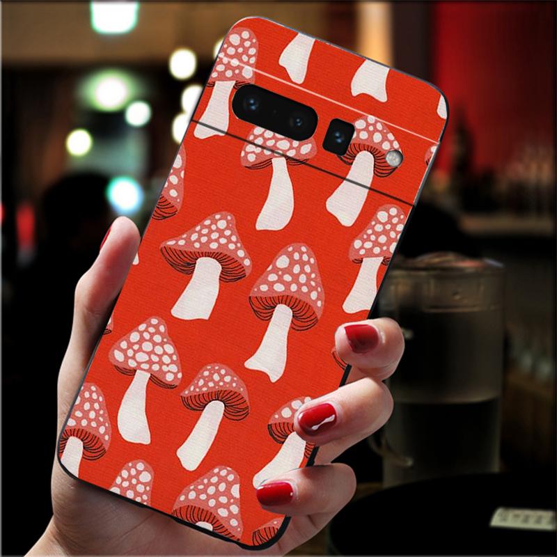 Etui na telefon do Google Pixel 10 9 Pro XL 9A 8 7 6 Pro Pixel 8A 7A 6A Pixel 8 7 6 5 Etui z grzybami