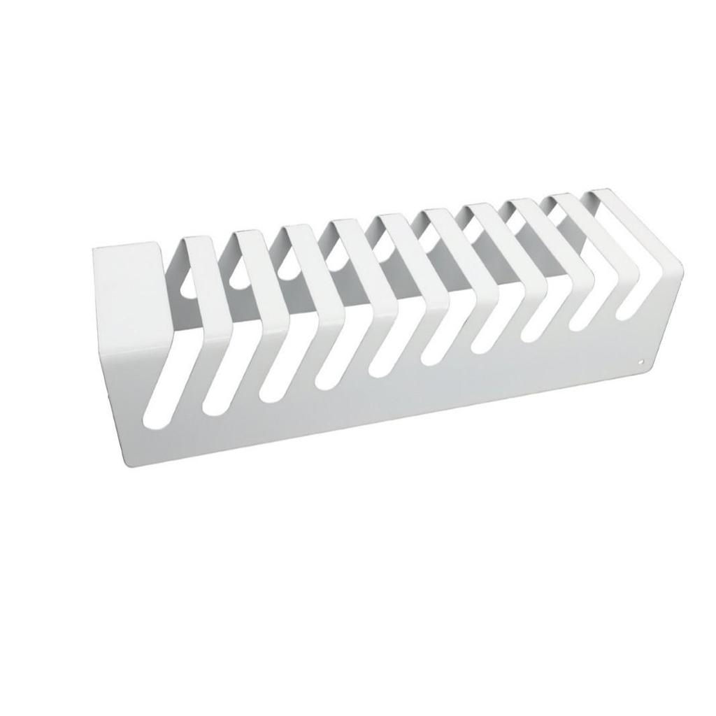 10-Port All-Metal Phone Stand with Multi-Card Slots for Centralized Storage and Charging of 10 Devices