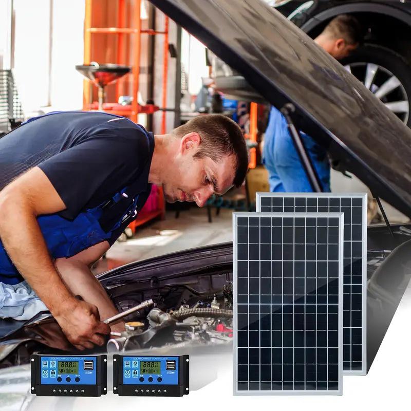 Flexible Solar Panel for Outdoor Monitoring, Chicken Coop & Car Charging