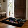 Anime NNinja Turtles Floor Mat Soft Flannel Absorbent Mat Non-Slip Rug Home Bedroom Bathroom