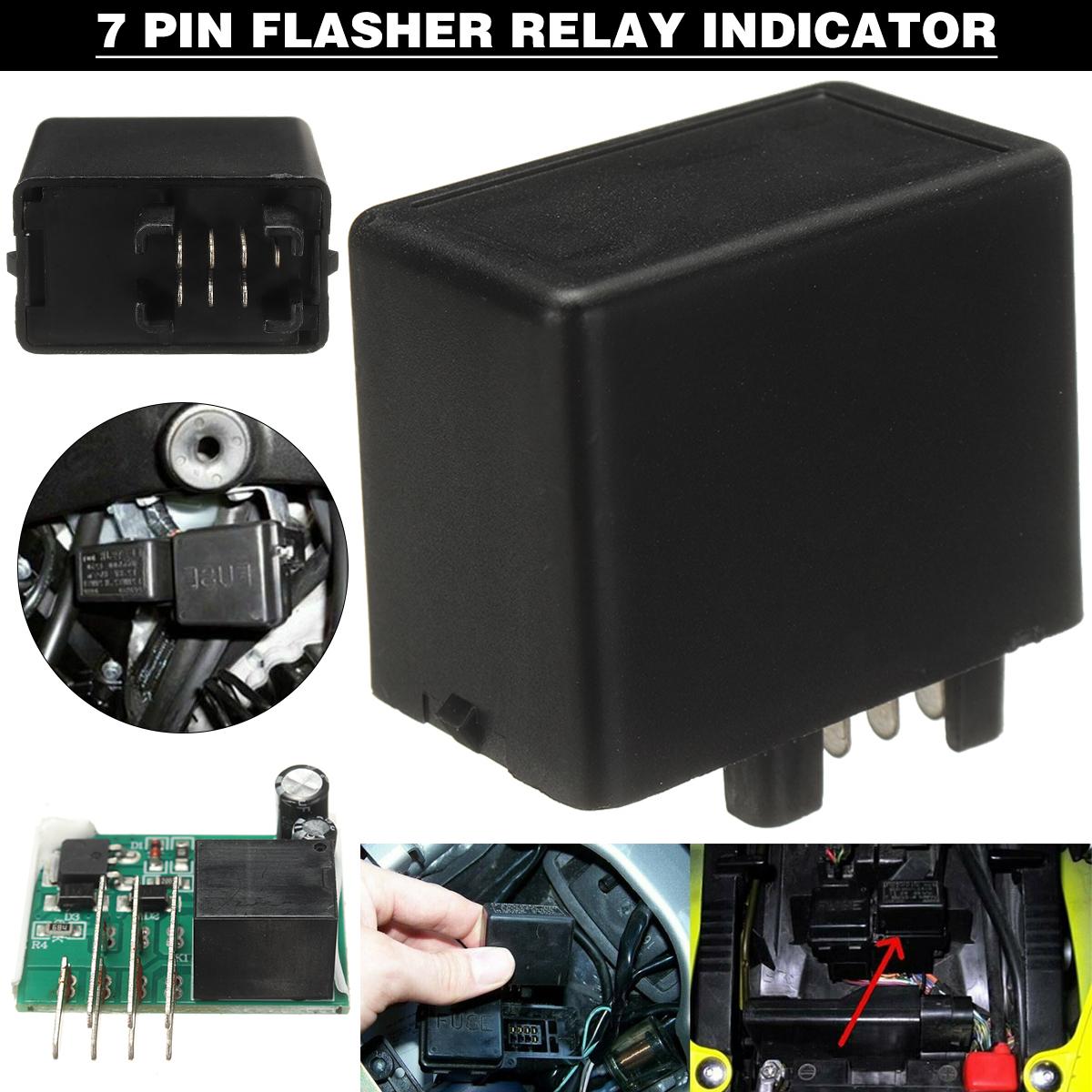 

Pdtoweb 7-контактный светодиодный индикатор мигалки для Suzuki SV650 SV650S SV1000 SV1000S