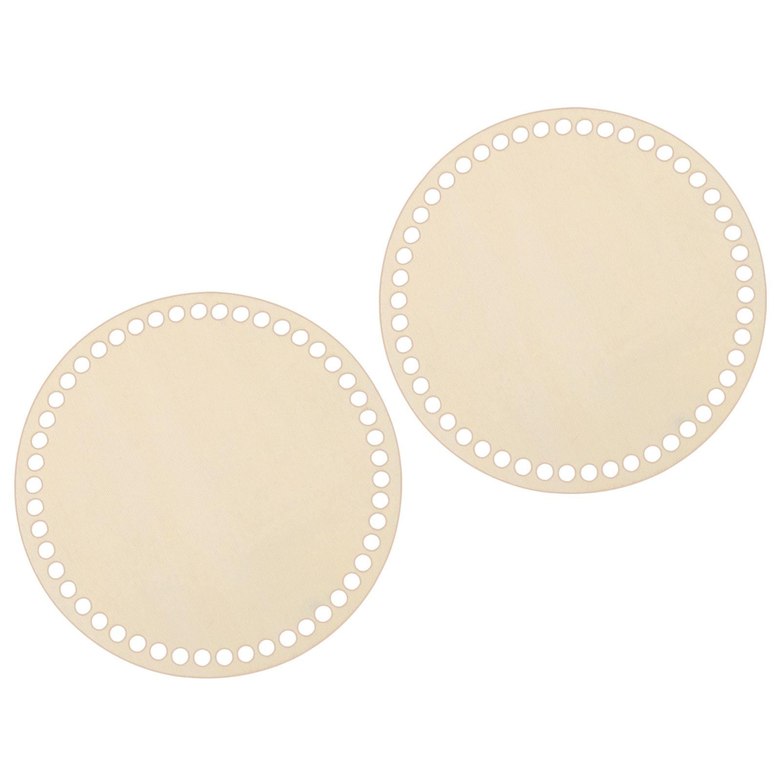 

2 шт. Основа для вязания крючком 5,5 Круглая Деревянная Основа для вязаной сумки Крючком Круг Деревянное Дно для корзины для DIY Вязания корзины Вязания сумки