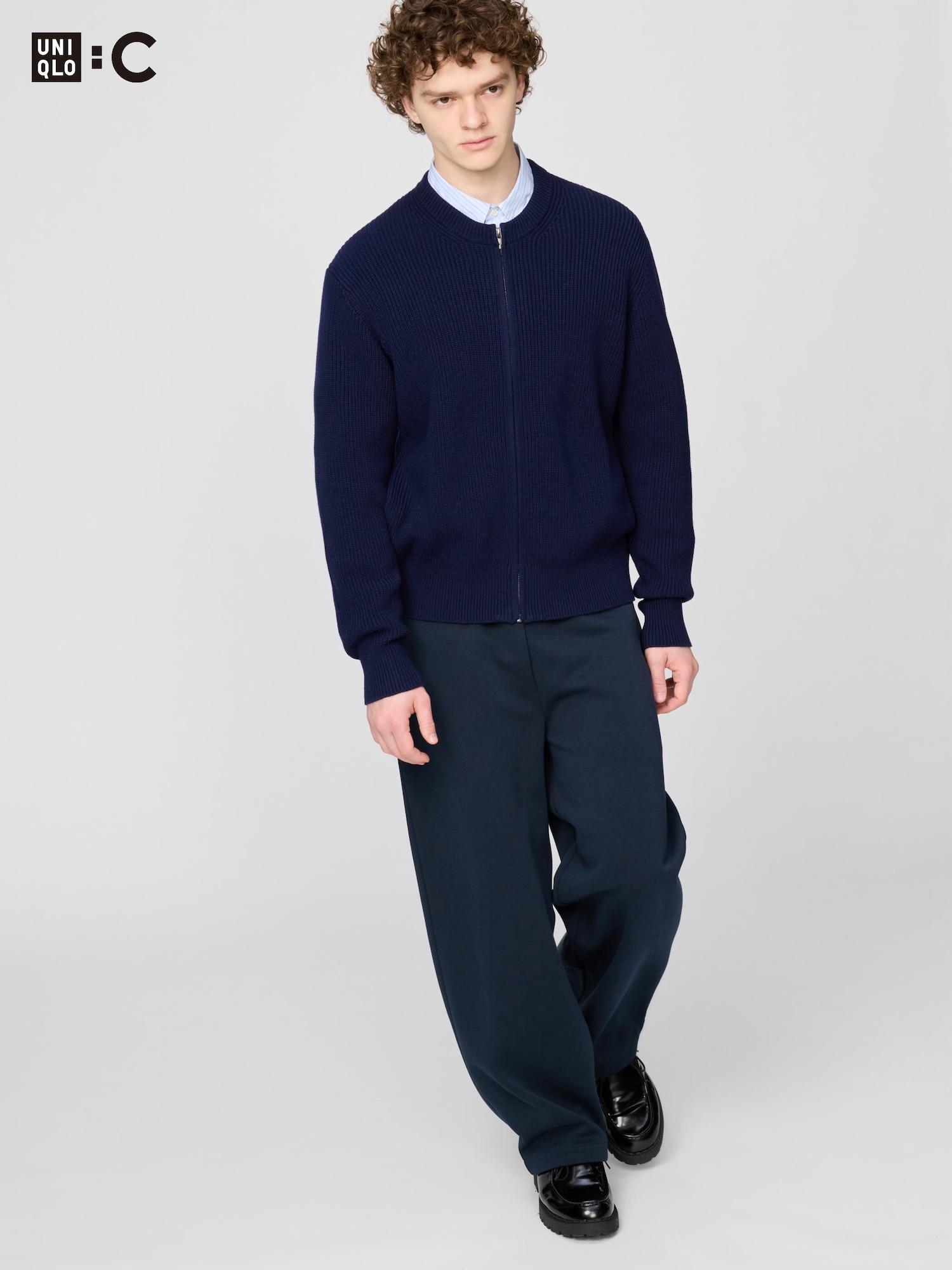 

Uniqlo Японський світшот з широкими штанами 69 NAVY/M