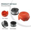 Spool Line and Cover Cap for Black and Decker String Trimmer Models GL653 GL65 GL656 GL660 GL670 No Tools Required Installation