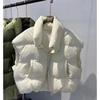 Down Jacket Women'S Winter New Ins Stacked Stand-Up Collar Jacket Top