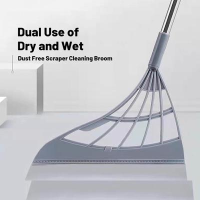 Multifunction Silicone Magic Broom Pet Hair Remover Glass Wiper Cleans Dust Hair Liquids Household Office Cleaning Tools