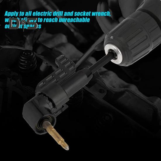 Adapter wiertarski kątowy 105 stopni, odporny na korozję, wielofunkcyjny, zestaw przedłużek do wiertarki kątowej, odporny na rdzę i korozję