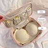 Cute Cat Travel Bra Organizer Double Layer Travel Storage Bag Durable Sock Packaging Bag  Travel