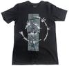 Soldier Fight! Reminiscence Black T-shirt Attack On Titan×MAYLA Japanese Size L