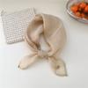 Solid Color Cotton Linen Scarves Thin Pure Color Silk Scarf All-match Square Handkerchief  Female