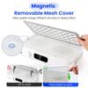 2500/2800/3000/3300/3500rpm Speed Adjustable Brushless Nail Dust Extractor Powerful Twin Turbo Vacuum Nail Dust Collector