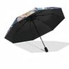 1pc Floral Bouquet with Pastel Colors Umbrella with Plastic Handle,Suitable for All Seasons Home Travel Outdoor UmbrellaDD1554