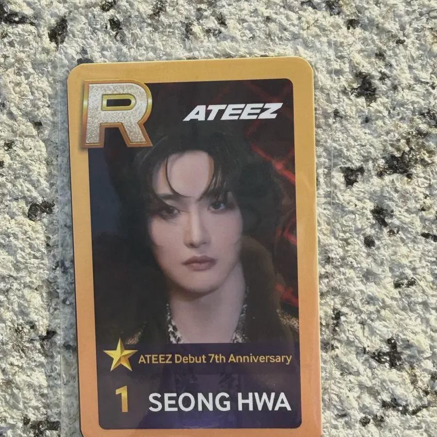 

Ateez 7th Anniversary Cruise Shustis Seonghwa Photocard