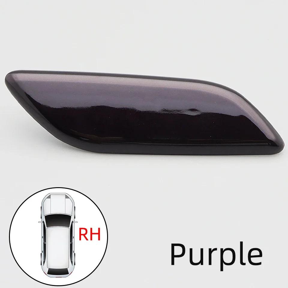 Car Front Headlamp Washer Spray Nozzle Cover Cap For Mazda 6 Atenza 2014 2015 2016 Painted Headlight Washer Shell Jet Lid Trim