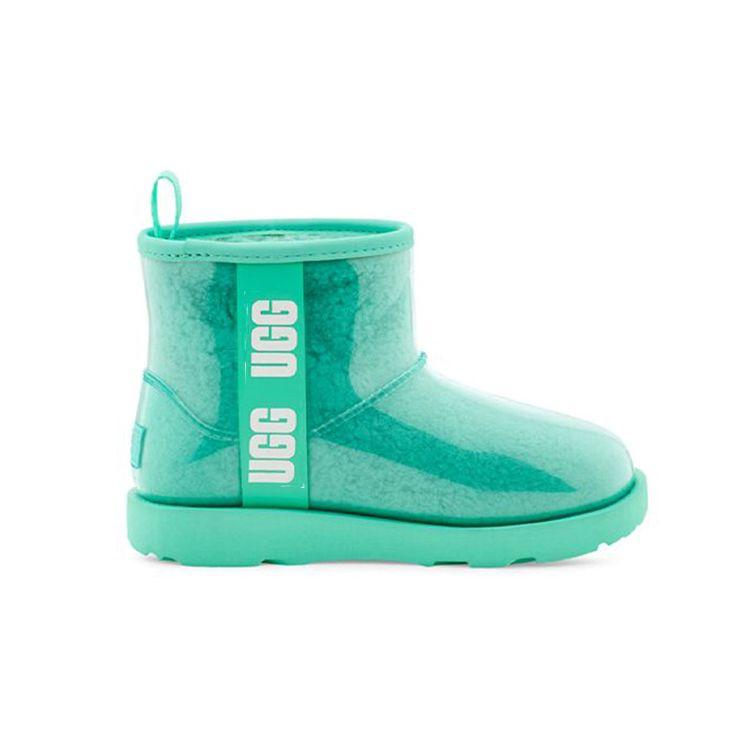 UGG Klasszikus Átlátszó Mini Meleg Vízálló Tartós Hócsizma Gyerek Csizma Világoskék 1112386K-EDGR