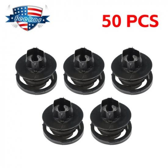 50X Nylon Clip Set of Door Trim Panel Retainer for VW Jetta Beetle Passat 98-12