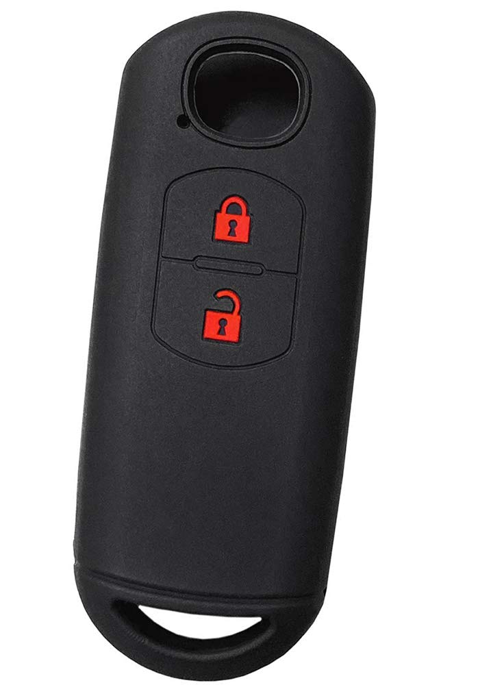 

[IKT] Silicone cover for smart key for Mazda cars 2 чёрный