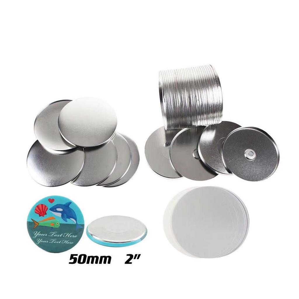 25/32/37/44/50/56/58/75mm Round Shape Fridge Magnets Badge Button for Kitchen Use/Custom Christmas Gifts