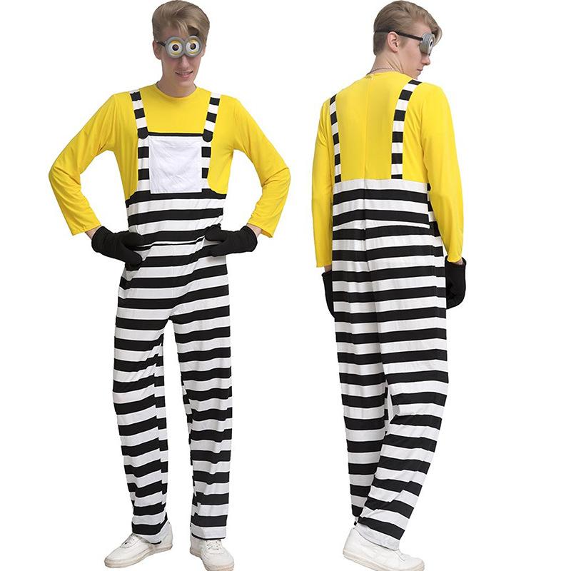 New Halloween Costumes Adult Parent-child Costumes, Movie Thieves and Minions Uniforms