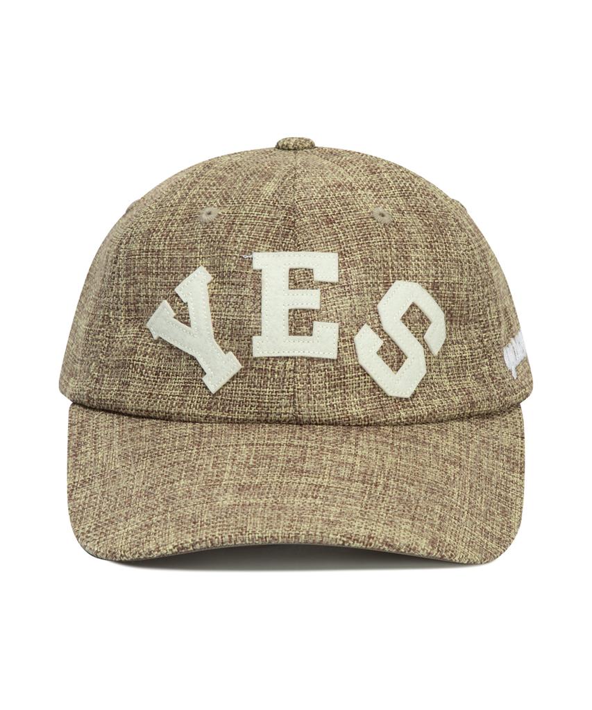 YESEYESEE Y.E.S Straw Cap Khaki