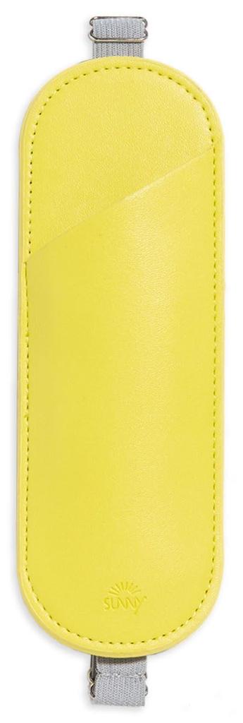 Iroha Publishing Pen Case Pencil Case SUNNY FLAT PEN SLEEVE yellow [Iroha Publishing] LSPS-01