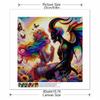 New Arrival 5D DIY Full Circle Diamond Painting "Devil Couple" Embroidery Cross Stitch Home Decor Gift
