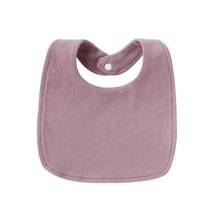 Newborn Baby Bibs Pure Cotton Double Layer Drool Bibs High Absorbency Burp Cloths For Infants Toddlers Soft Skin Friendly