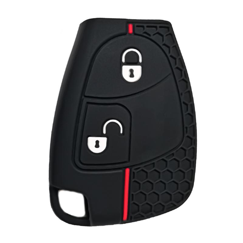 Schlüsselanhänger Schutzhülle Silikon Auto Schlüsselhülle für B200 S350 E280 Wasserdichte Fernbedienung Schlüsselhülle Schutzschale Weiche Hülle