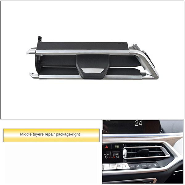 Para lameli nawiewu powietrza do konsoli środkowej BMW X5/X6/X7