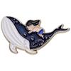 Marine Whale Dolphin Enamel Pin Funny Brooch Cartoons Badge For Bags Jeans Hoodies Denim Lapel Pin Jewelry Kids Best Gift
