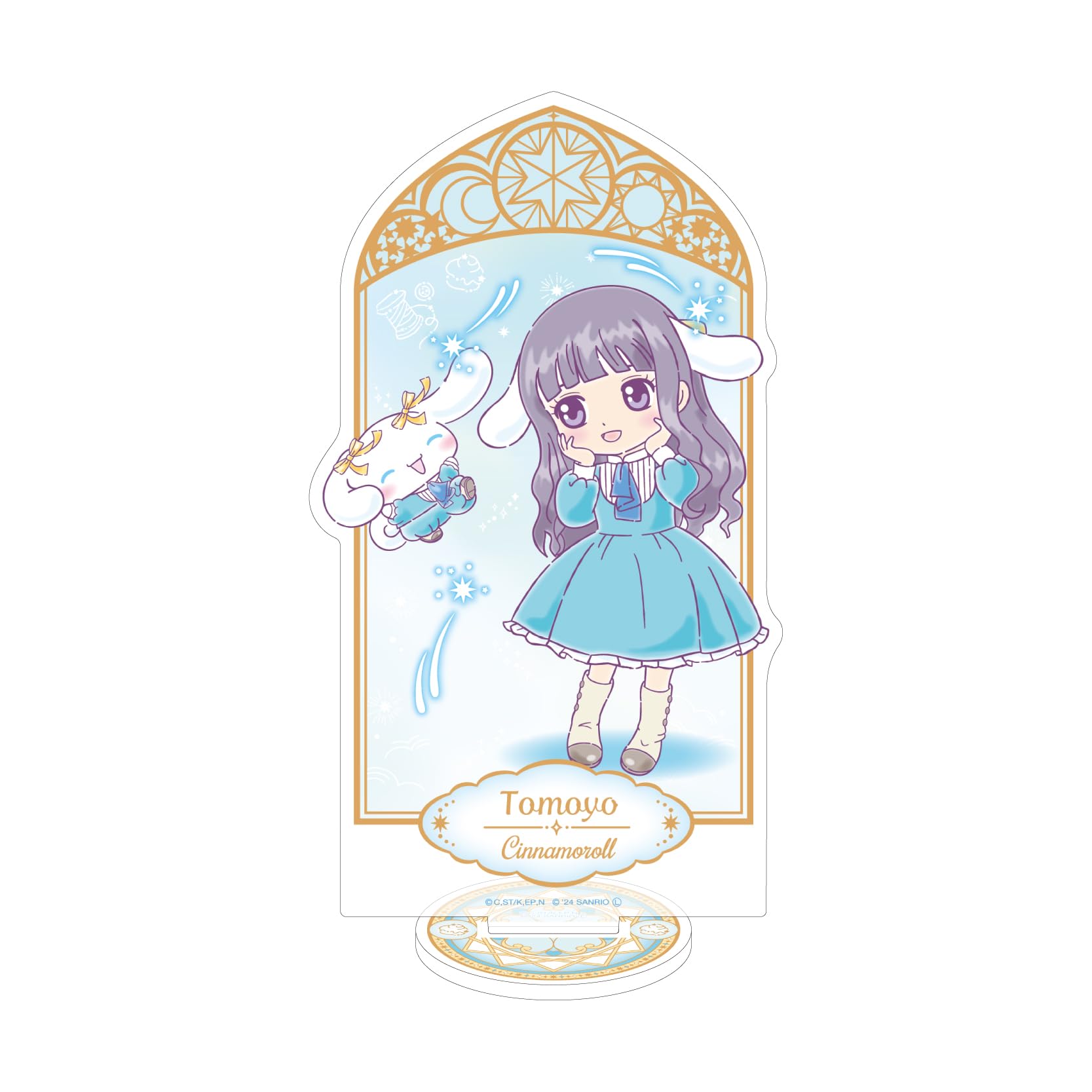 

Cardcaptor Sakura x Sanrio Characters 04 Tomoyo Daidouji x Cinnamoroll Hologram Acrylic Stand [Иллюстрация совместной работы]