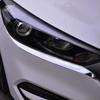 Strisce Decorazione Sopracciglia Coperchio Trim Lampada Faro Anteriore Adatta Per Hyundai Tucson 2016 - 2018 ABS Cromato Accessori Auto