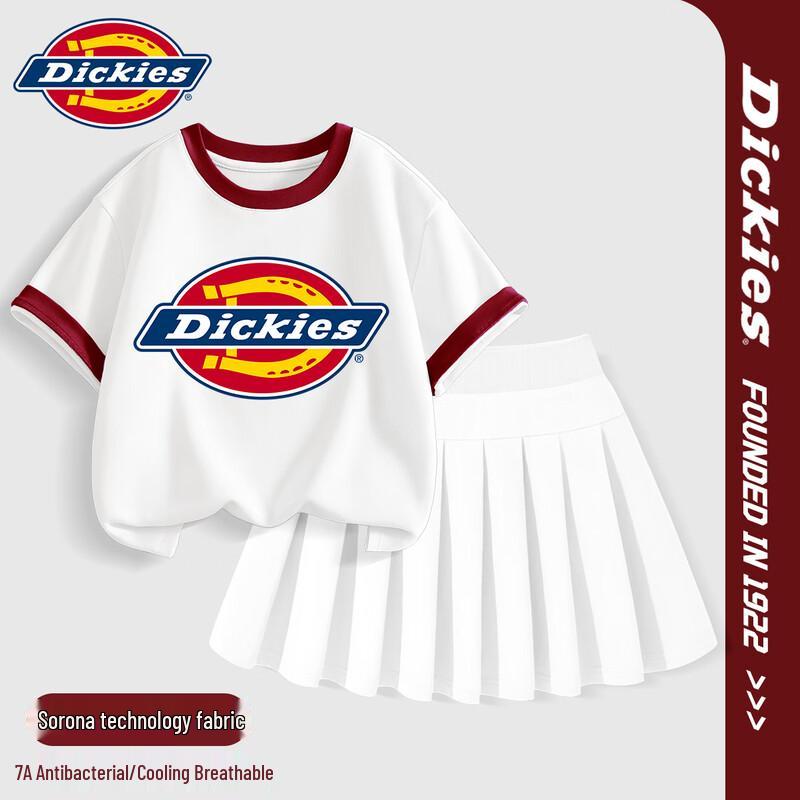 

Спортивный комплект с плиссированной юбкой для девочек Dickies 160
