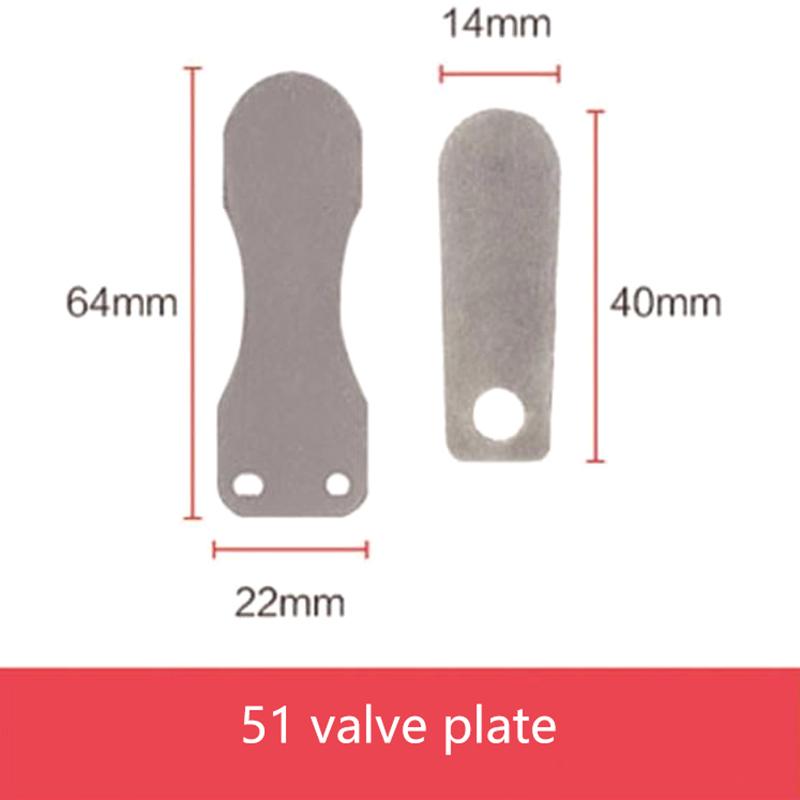 Silent Oil Free Air Compressor Pump Head Valve Plates Belt Piston Machine Cast Steel Air Compressor Valve Plate Fitting Set