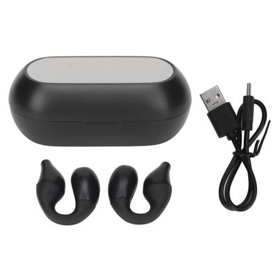 Open Ear Bluetooth Earbuds HiFi Noise Cancelling Waterproof Clip On Wireless Earphone for Cycling