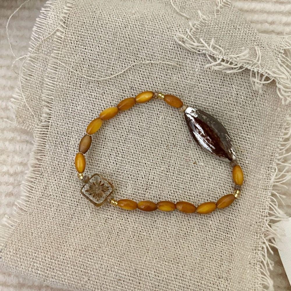 Jewelry Accessories Rice Bead Bracelet Exquisite Charm Bead Hand Ring  Women