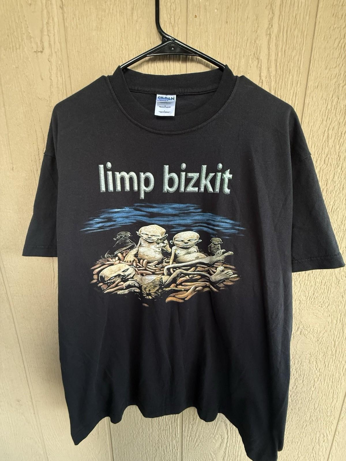 Giant Limp Bizkit 2000 Anger Management Tour Shirt Size L, Vintage REPRINT Unisex T-Shirt XXXXL